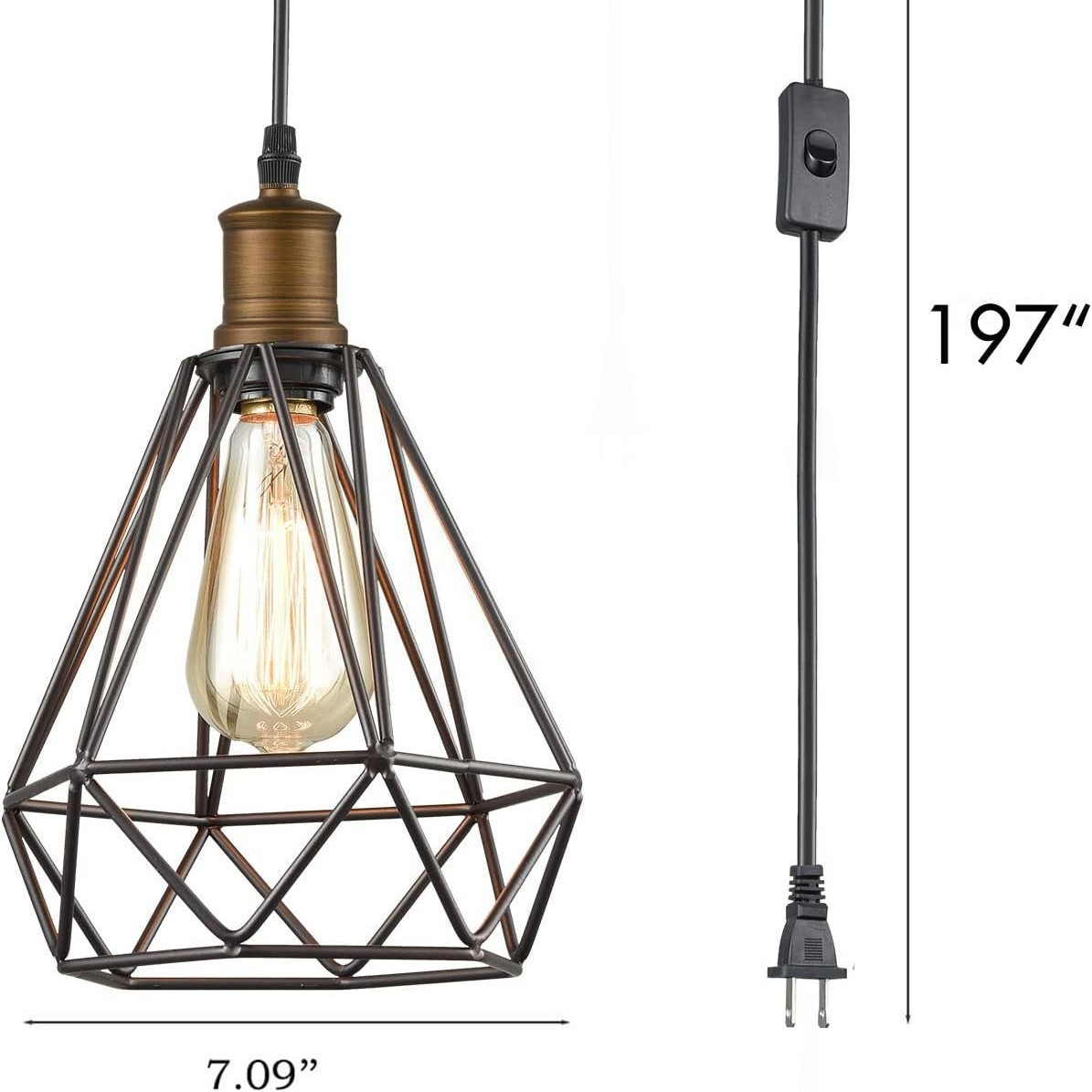 Explosión transfronteriza dedicada a Zhongshan lámparas industriales retro estadounidenses interruptor de viento enchufe lámpara de pared lámpara de techo
