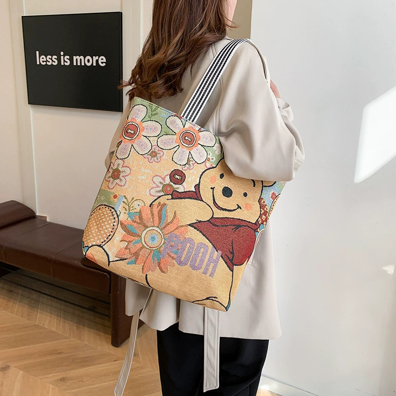 Fashionable handheld extra large shopping bag