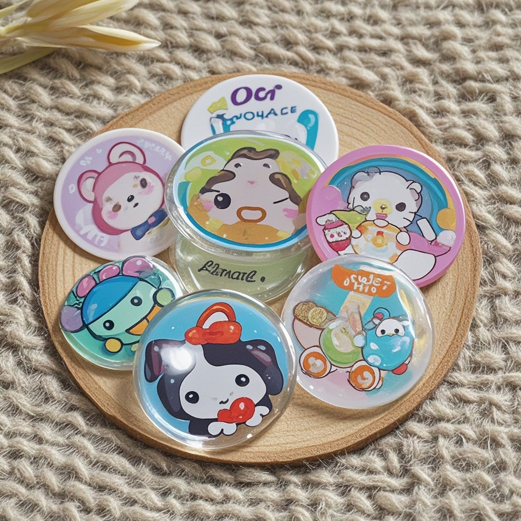 东莞塘厦滴胶卡通滴胶装饰标贴高清泡泡贴滴胶不干胶标签