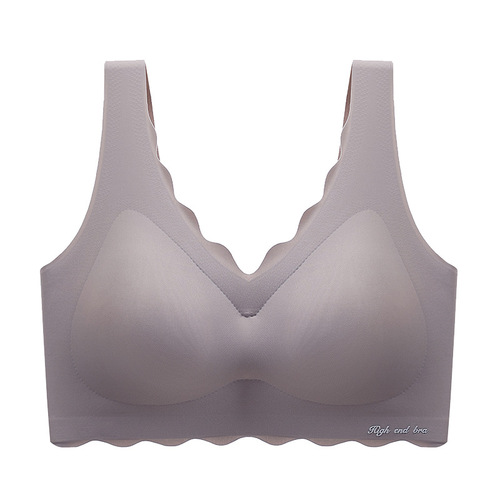 Underwire-free women's small bust shaping push-up sports bra with non-slip backless style, beautiful back design, and wrapping bra