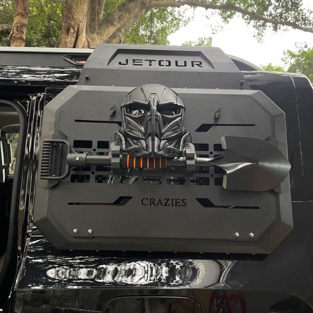 适用于捷途旅行者机甲侧窗书包改装专用侧边后窗越野加装置物架