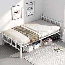 折叠床家用可折叠简易床小床办公室午休1.2m单人床出租房成人铁床