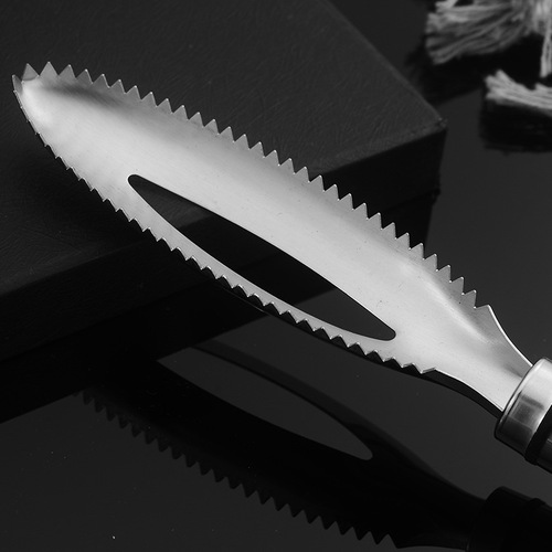 New Stainless Steel Fish Scale Scraper Set Manual Fish Scale Remover Home Kitchen Small Tool Fish Scale Brush