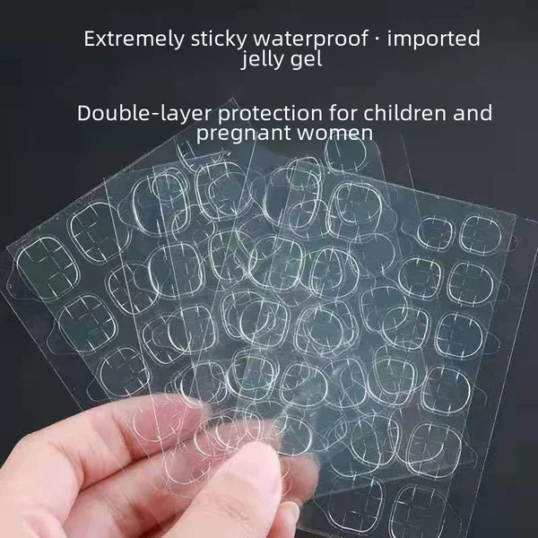 [special jelly glue for children's armour] nail stickers high viscosity wearable removable nail patch transparent glue