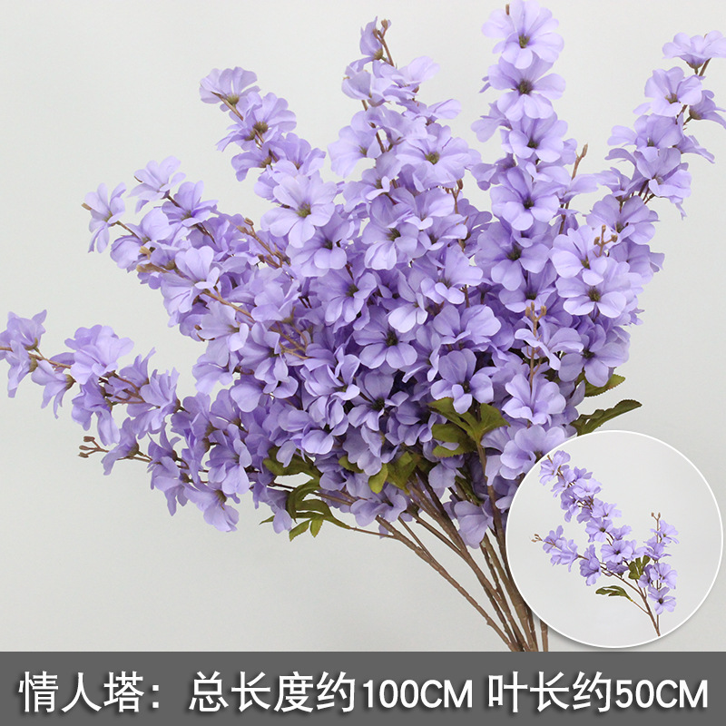 10 ramas floral púrpura imitación floral floral arco floral decoración floral falsa vino floral decoración de boda roja