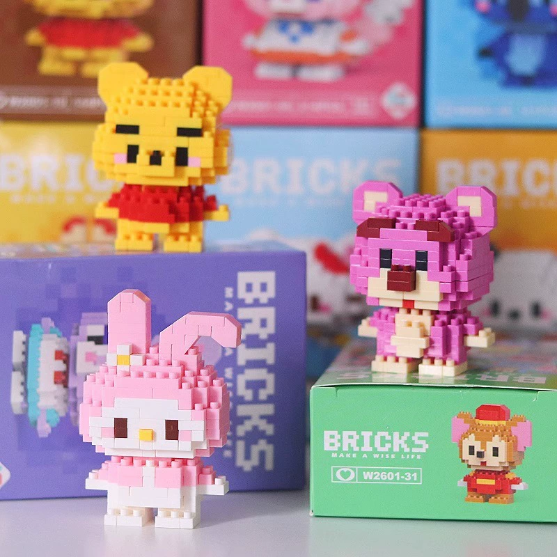 Конструктор-кукла (Lego), 6–12 лет, микроблоки, слепой бокс коллекция
