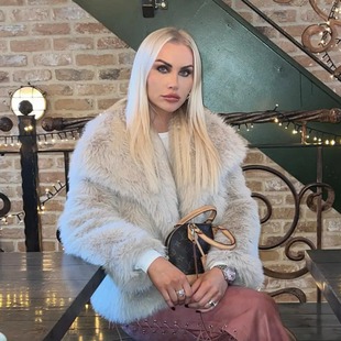 High-grade winter faux fur coat���I����ë�q����Ƥ��Ů�̿�