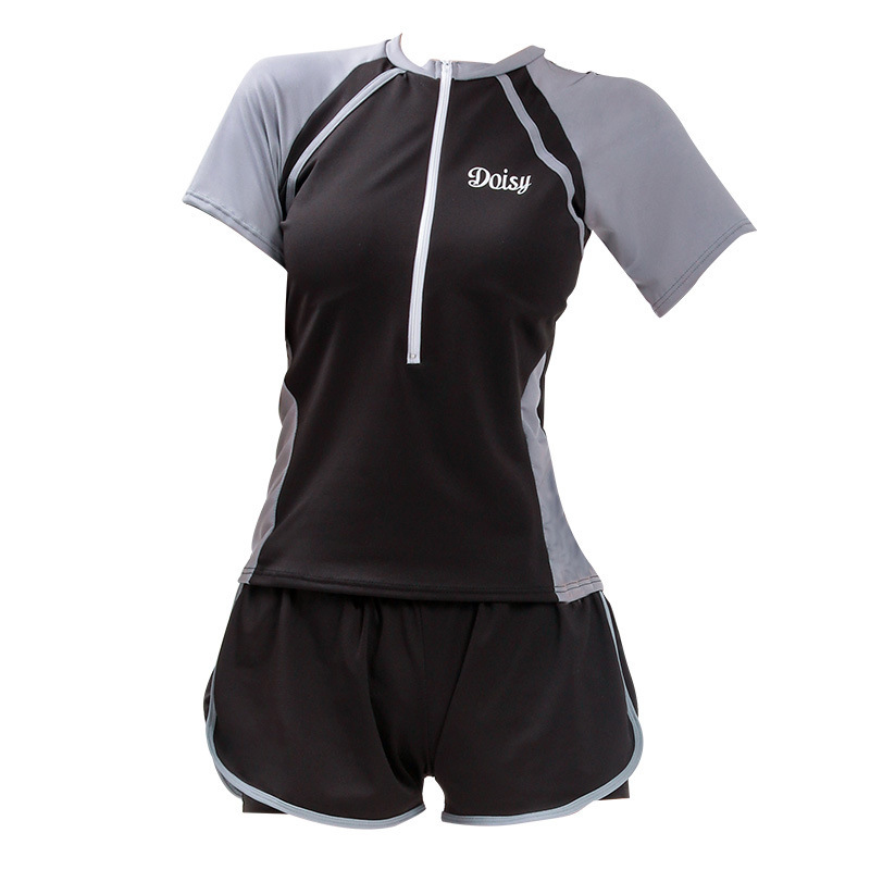 Trajes de baño para mujeres nuevas explosiones casuales de estilo deportivo de verano conservador cubrir el vientre delgando el agua termal trajes de baño de vacaciones