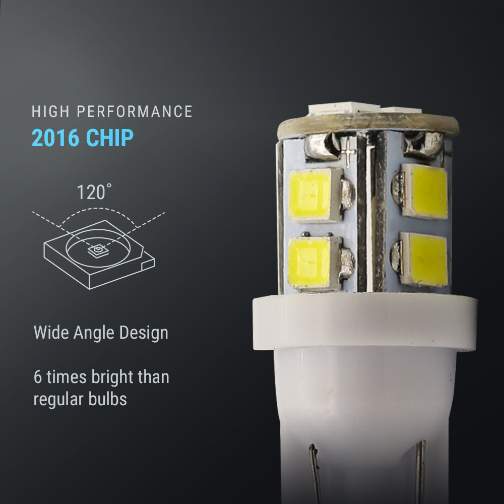 Auto LED conjunto de 20PCS lámpara de techo T10 lámpara de ancho de doble punta lámpara de lectura lámpara de matrícula lámpara interior image 3