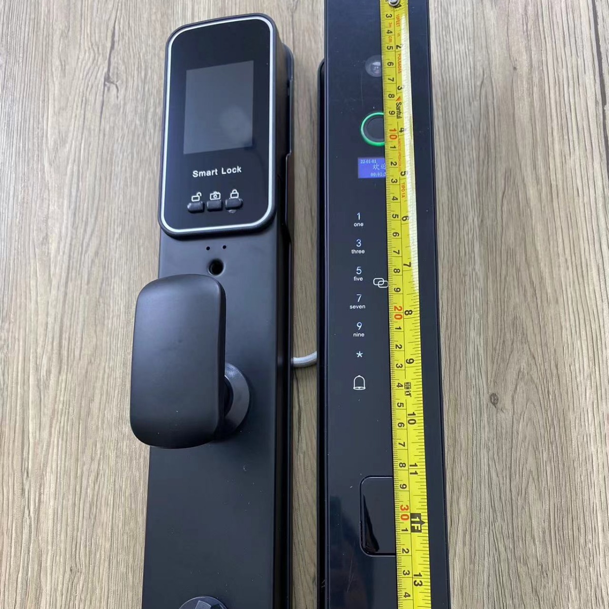 Reconocimiento facial 3D bloqueo automático de huellas dactilares bloqueo inteligente ojo de gato visual monitoreo electrónico del hogar fabricante de bloqueo de contraseña