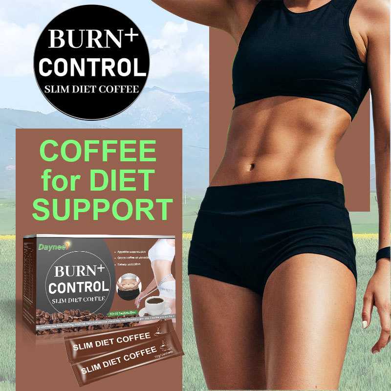 Export of Cross-border Foreign Trade Burn+Control Weight Loss Instant Coffee
