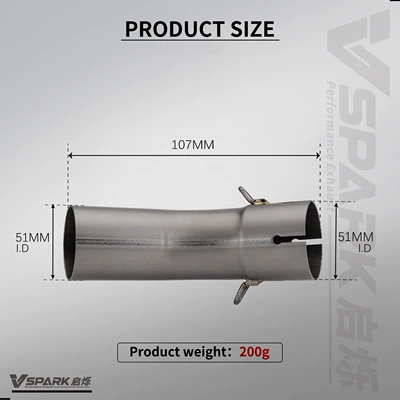 Motorcycle exhaust pipe – Modification Straight up