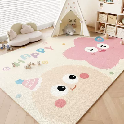 Avtomobil döşəmə paspasları Room Reading Area, Wipeable, Washable - happy-hair-ball-6090cm-one-touch-clean