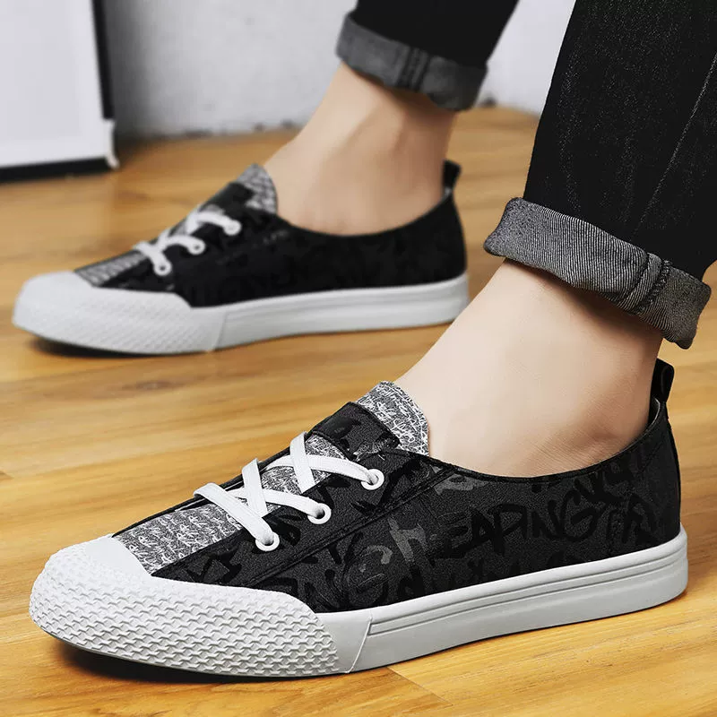 北疆狼 Summer casual footwear, breathable sneakers English style, shoes