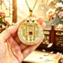 镀金瑞兽吊坠