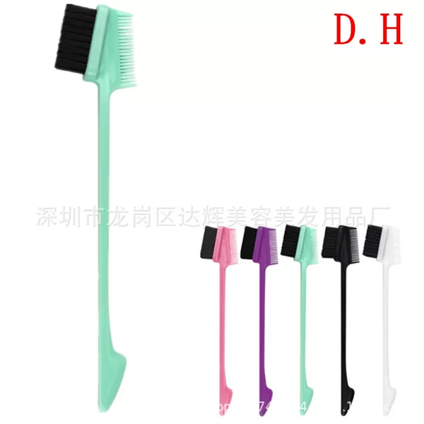 Dahui direct sales beauty tools eyebrow brush double-headed eyelash comb dual-use beauty supplies makeup brush eyebrow brush eyelash comb