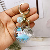 Brand acrylic cute keychain, school bag, pendant, Birthday gift