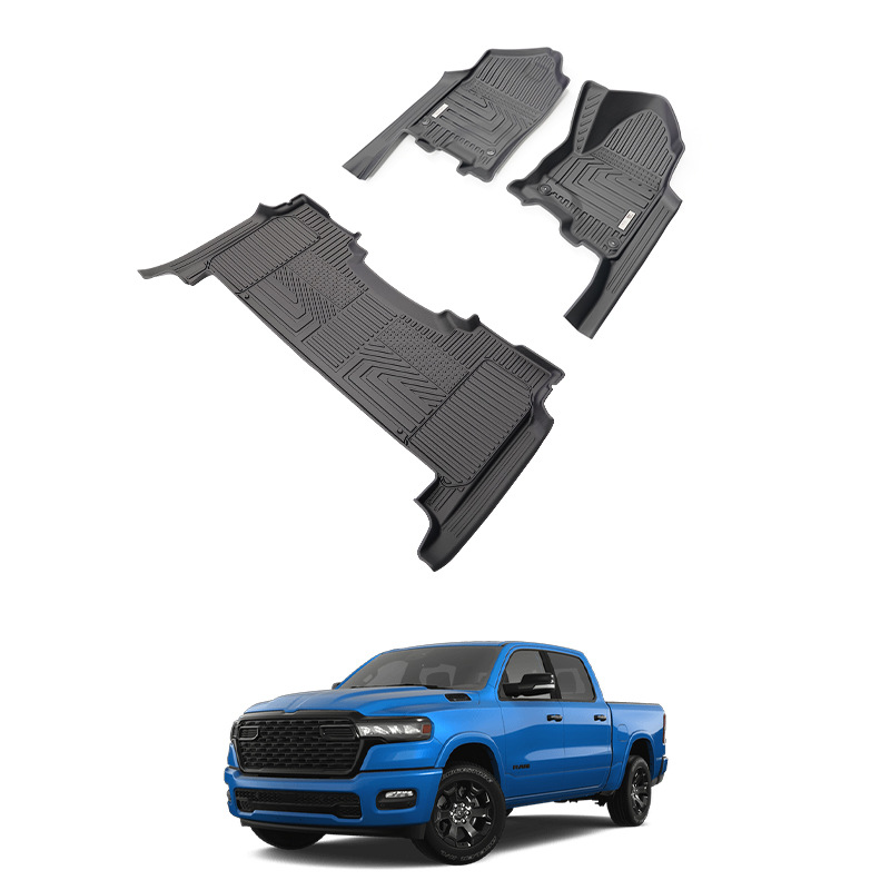 Adecuado para 24 Dodge Ram alfombrillas de coche especial Dooge Ram 1500 alfombrillas de TPE impermeables