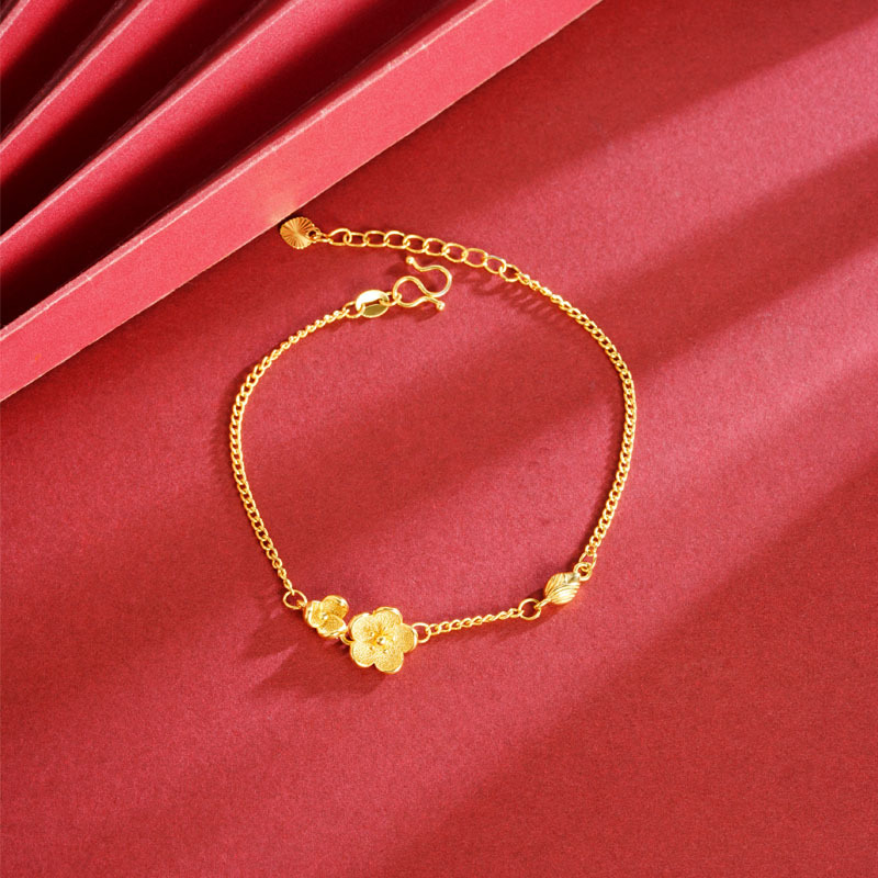 Vietnam Sha Jin simple pulsera de flores elegantemente femenina en línea lo mismo insfeng alta sensación de fábrica de suministro al por mayor