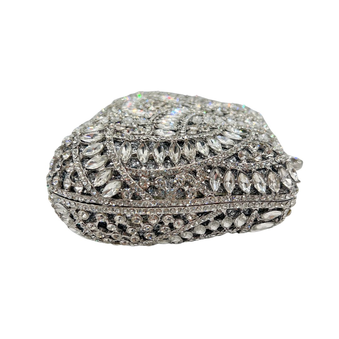 Bag de embrague de piedra nueva bolsa de diamantes huecos bolsa de cena europea y americana bolsa de diamantes de mano bolsa de vestir