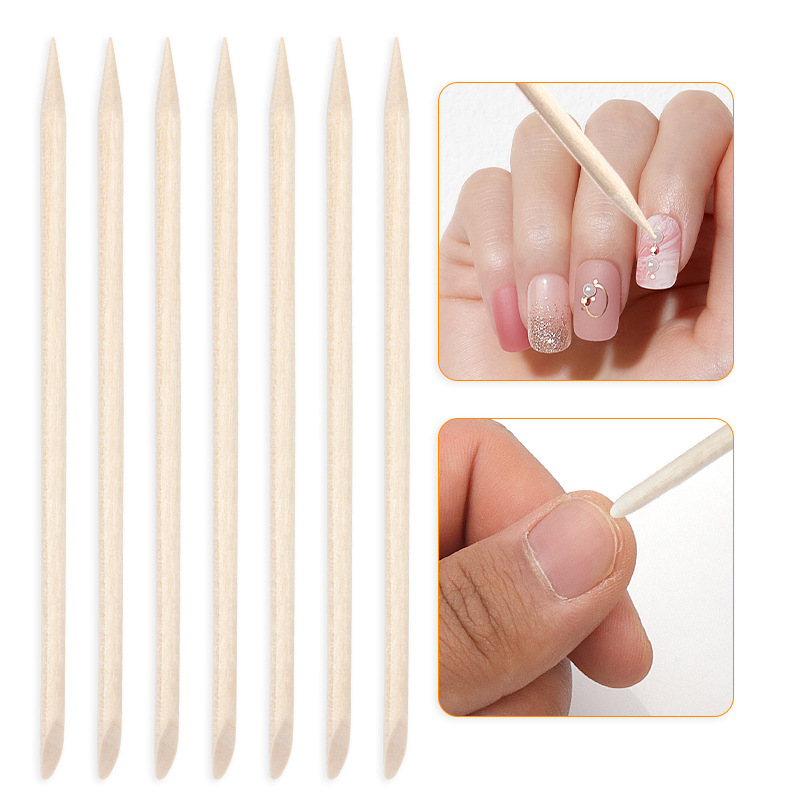 Wholesale Manicure Auxiliary Tools Bagged High-Quality Wooden Pole Manicure Dot Drill Stick to Clean Nails and Remove Dead Skin Tools Wholesale Manicure Auxiliary Tools Bagged High-Quality Wooden Pole Manicure Dot Drill Stick to Clean Nails and Remove Dead Skin Tools