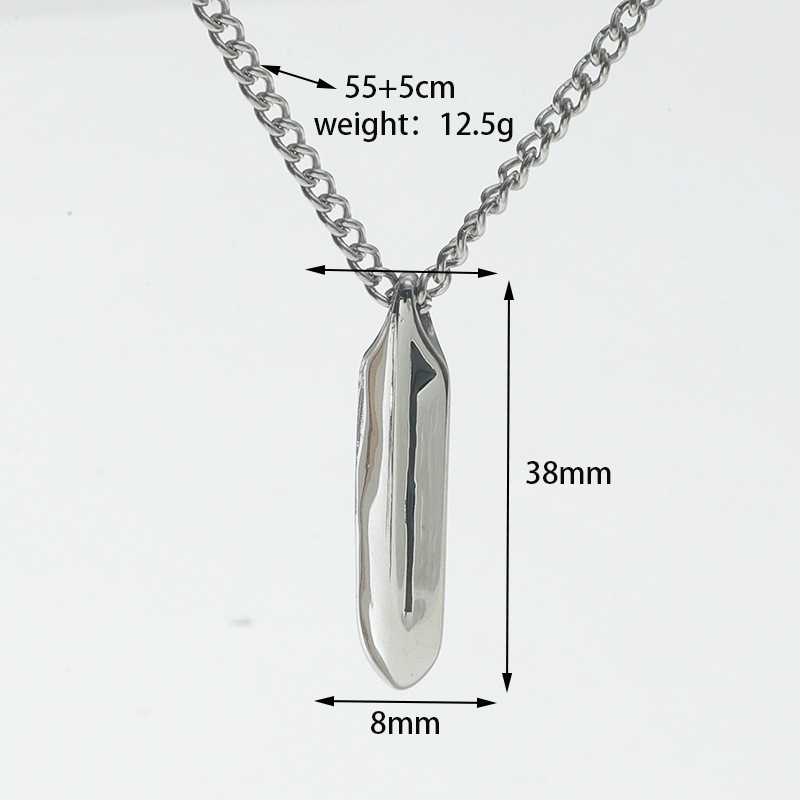 Kreative Neue Produkte Mode Einfache Geometrische Glänzende Halskette Einfacher Stil Schmuckzubehör Grenzüberschreitend display picture 1
