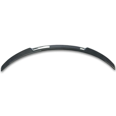 Suitable for Tesla Model 3 Fixed wind wing - bright-carbon