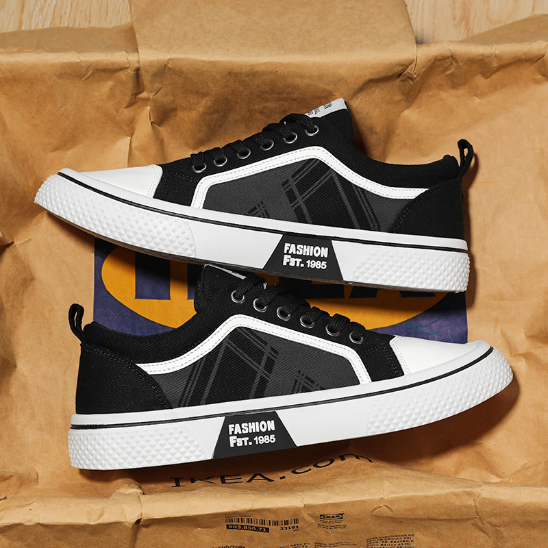 2025 otoño nuevos zapatos de lona de hombre zapatos deportivos casuales cómodos zapatos de skate de moda universal zapatos de moda de hombre
