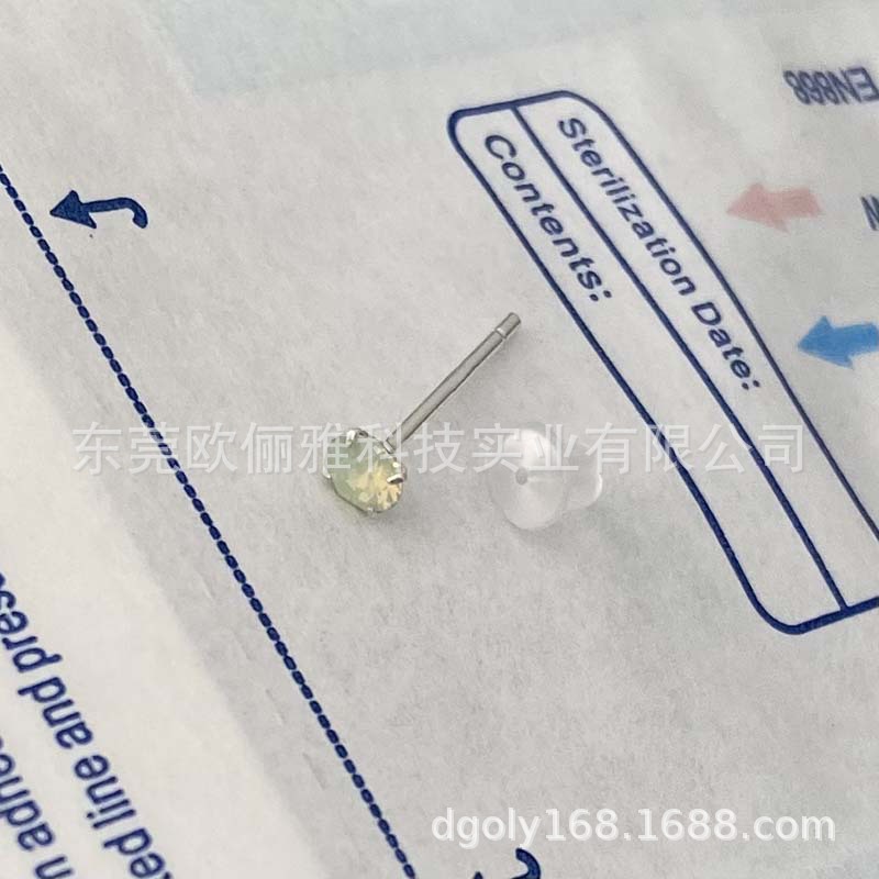 294 녹색 단백질 색상 3.2mm 다이아몬드