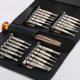 25-in-one screwdriver leather bag set glasses watch repair mobile phone computer disassembly tool combination factory supply