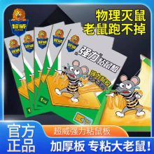 粘鼠板老鼠贴强力粘鼠贴老鼠夹捕鼠器家用商用正品批发胶水
