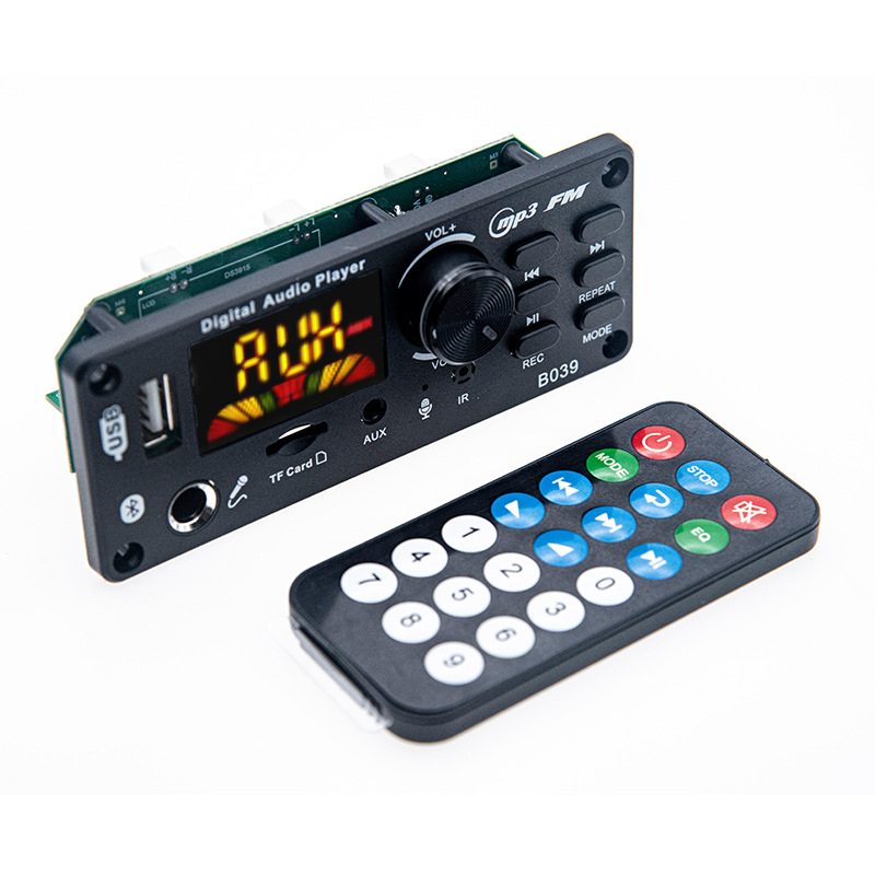 40W*2 Bluetooth Audio Lossless Decoding Board Power Amplifier Board Module Music Player B039