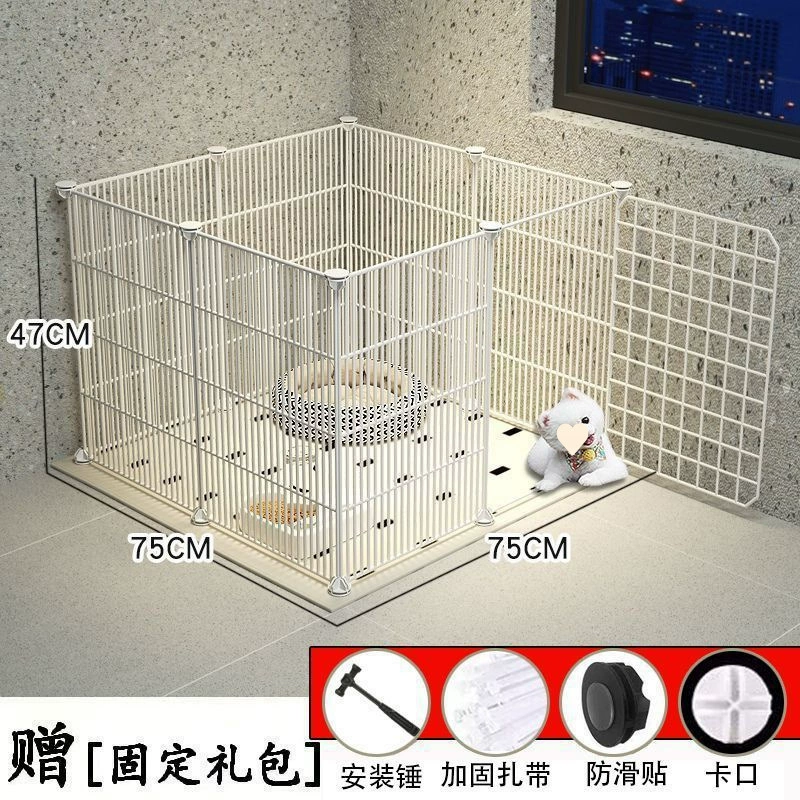 Dog fence -type home indoor pet fence Teddy Bargadie Corki Kiki Kiki Doll Small dog door bar dog cage