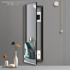 可遮擋電錶箱全身鏡隱藏總開關強弱配電閘箱裝飾玄關摺疊穿衣鏡子