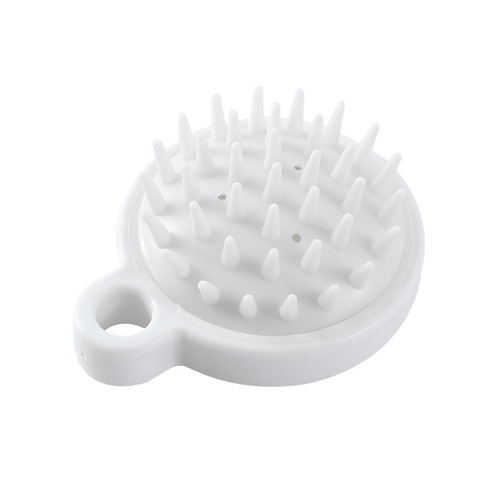 Japanese style Muji silicone shampoo brush health care comb scalp massage brush shampoo bath bath scratching massage comb