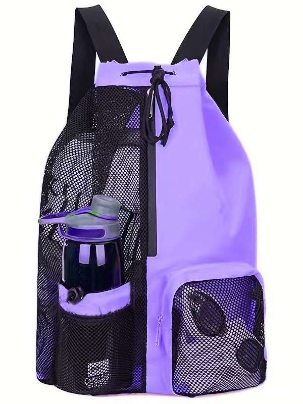 Bolsa de natación de malla mochila con bolsa húmeda mochila portátil al aire libre de playa gimnasio amazon mochila explosiva