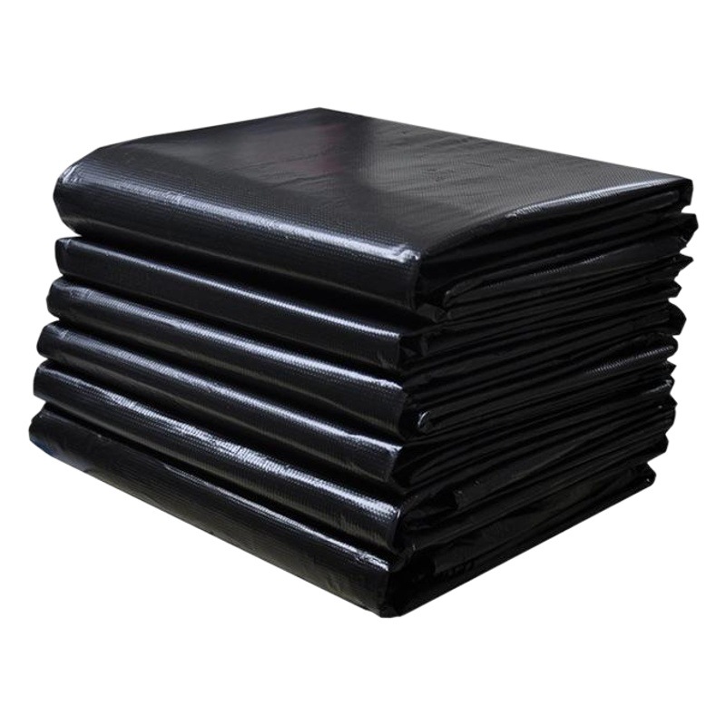 Bolsas de basura grandes Guangtai, bolsas de plástico negras grandes de boca plana y gruesas para catering, bienes comerciales, hoteles, saneamiento, bolsas de plástico extragrandes.