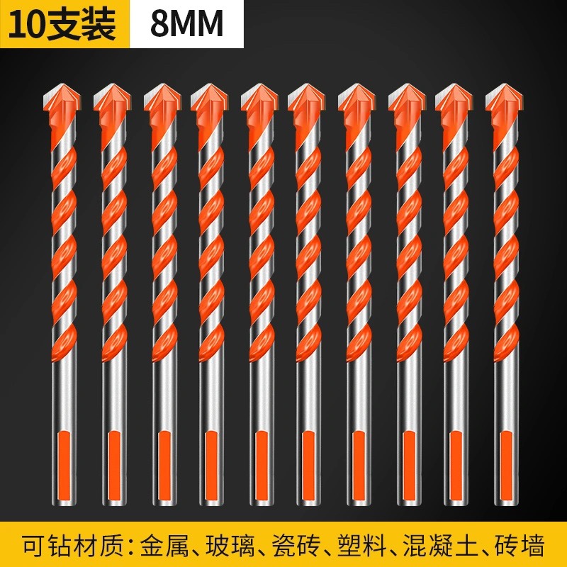 Perforación de azulejos de aleación Overlord perforación de hormigón triangular vidrio-cement perforación eléctrica multifunción perforación de pared