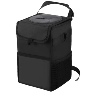 Car storage bag/box: can car trash can