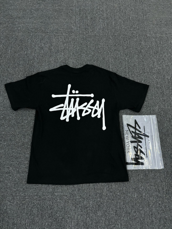 Stussy Stussy メンズ レディース 半袖 230g Tシャツ 夏 メンズ ルーズ ヘビーウェイト 高品質 Tシャツ スクリーン印刷|undefined