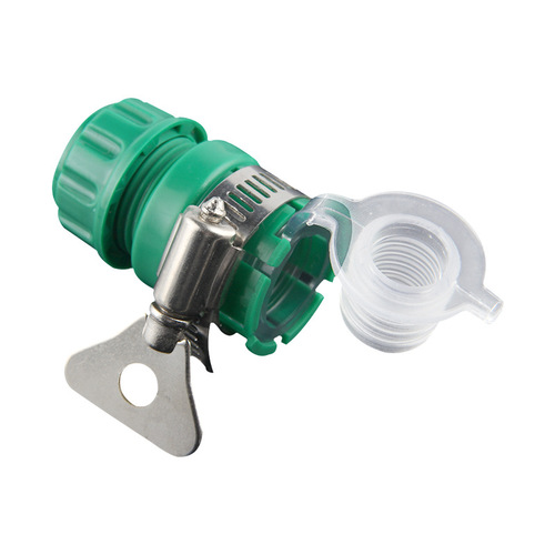 Manufacturer's Direct Sales New Plastic Multi-functional 4/6 Split Water Faucet Adapter, Car Wash Water Gun, Garden Soft Hose Connector
