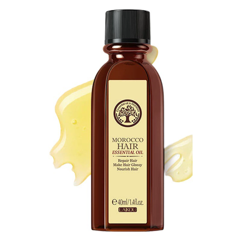 Трансграничный laikou марокканский уход за волосами Эфирное масло 40ml Улучшает вьющиеся волосы хрупкий и открытый уход завод оптом