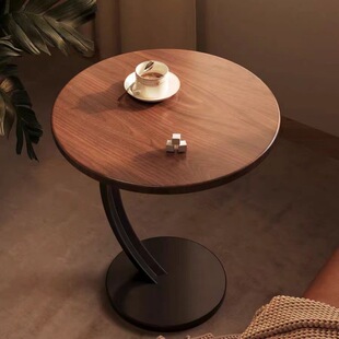 Internet Popular Side Table Small Table Coffee Table Sofa Side Cabinet Internet Popular Mini Round Table Living Room Corner Table Bedside Table