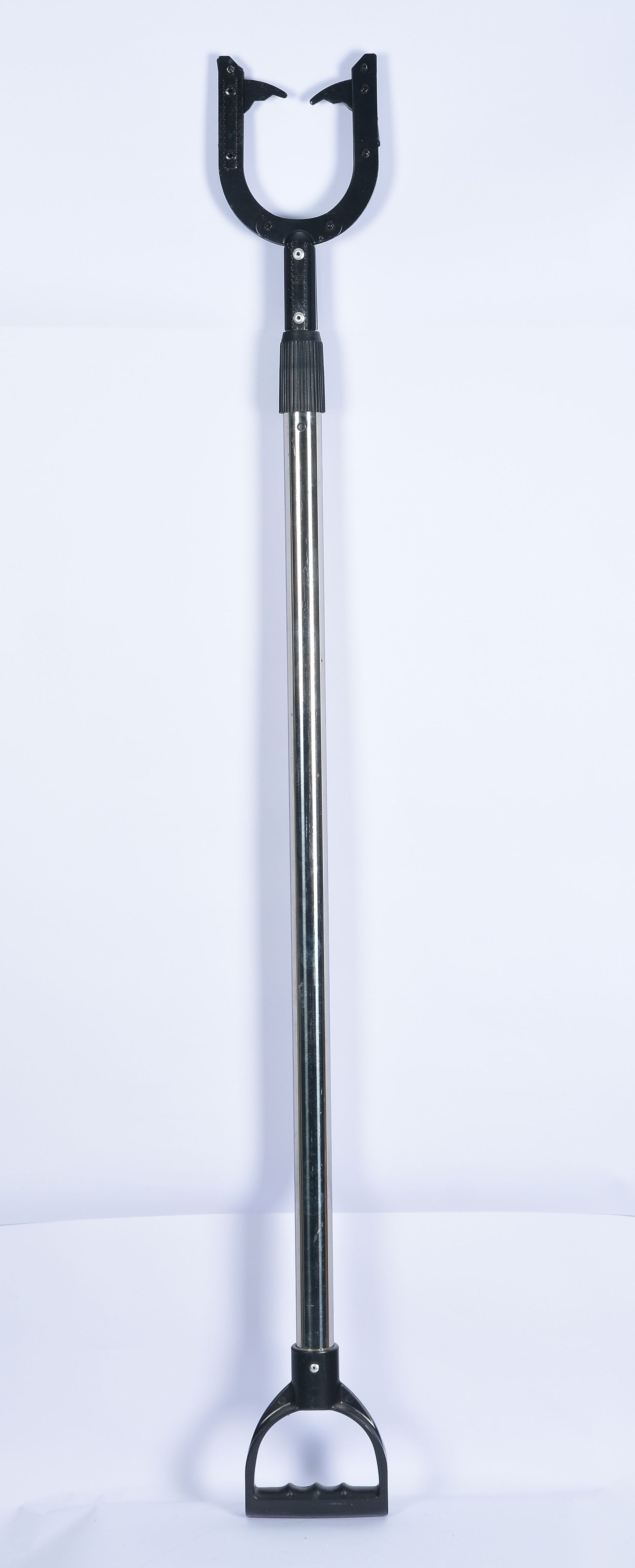 不锈钢伸缩防暴钢叉腰叉脚叉带锁抓捕器校园学校防爆保安器材