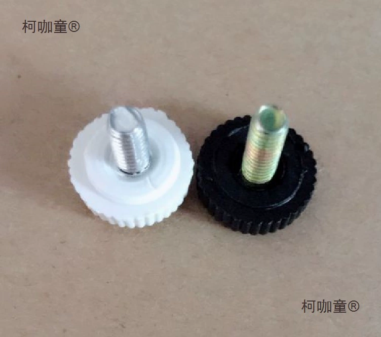 Прямые поставки с завода оптом белые черные пластиковые винты с круглой головкой ручные винты с большой пластиковой головкой Metabo