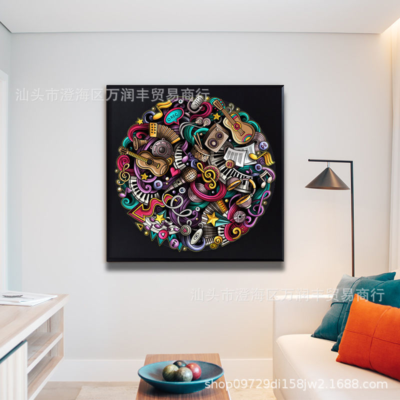 Rompecabezas para adultos 1000 piezas de papel, tarjetas blancas, rectángulos redondos, pinturas famosas, juguetes de descompresión para adultos, venta al por mayor difícil transfronterizo