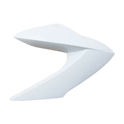 Motorcycle Fender, 10 11 12 Years Instrument Cover - right-middle-bag-white-embryo