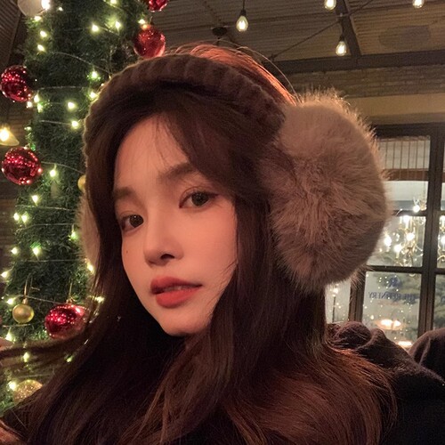 Imitation fox fur earbags new sweet plush earmuffs to keep warm and antifreeze winter earmuffs women's coldproof earmuffs ear warmers