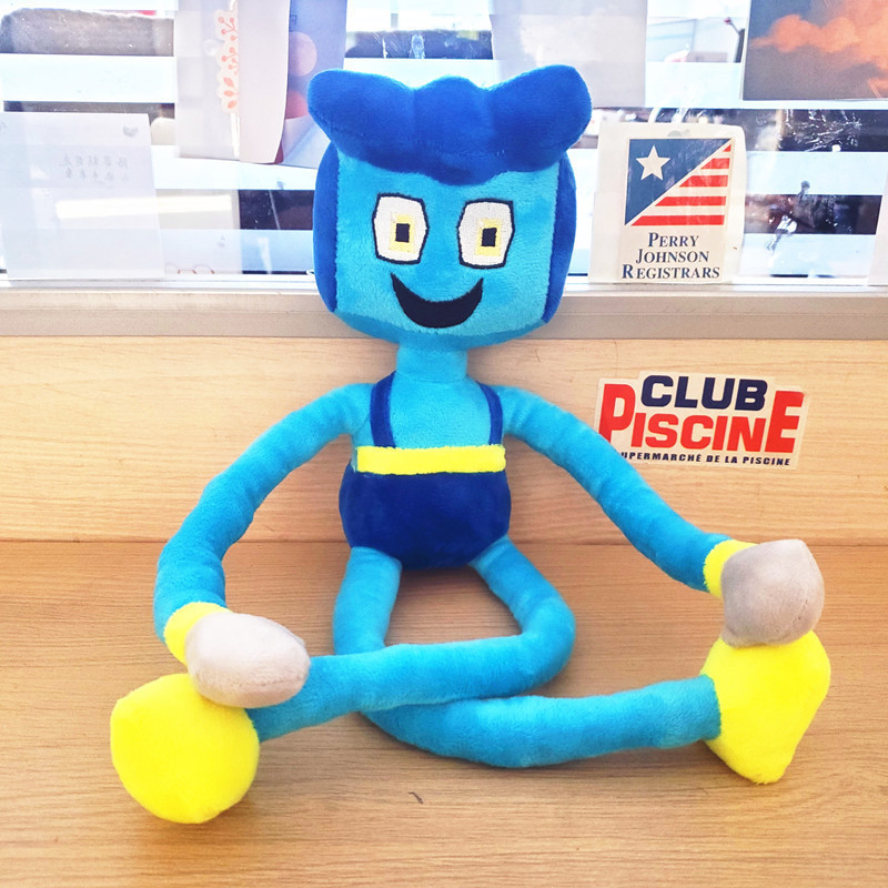 クロスボーダースポット ポピー プレイタイム ぬいぐるみ ソーセージ モンスター ポピー人形 ブルー ロングヘア モンスター人形|undefined