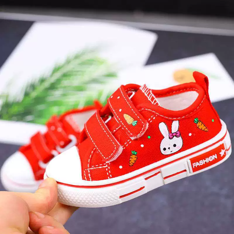 Cloth children's shoes girl's, footwear, autumn, soft sole, 1-3-6 years